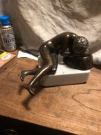 Bronzen beeld van blote vrouw, Ophalen, Nieuw, Mens