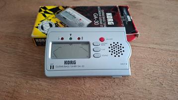 Korg GA-30 Stemapparaat Gitaar/Bas + Doos beschikbaar voor biedingen