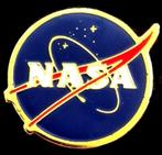 NASA pin- donkerblauw gelakt, Ophalen of Verzenden, Nieuw, Transport, Speldje of Pin