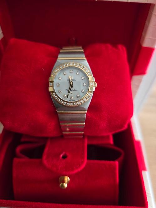 Unieke Vintage Omega Constellation dameshorloge, Sieraden, Tassen en Uiterlijk, Horloges | Dames, Gebruikt, Polshorloge, Overige merken