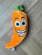 Knuffel wortel, 25 cm lang, Ophalen of Verzenden, Zo goed als nieuw, Overige typen