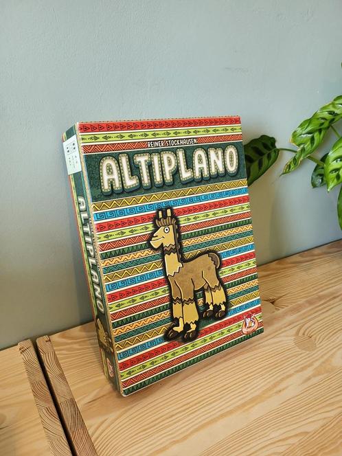 Altiplano Bordspel - BGG 7.4, Hobby en Vrije tijd, Gezelschapsspellen | Bordspellen, Gebruikt, Een of twee spelers, Drie of vier spelers