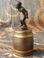 Mooie oude Schängel Alt bel uit Duitsland van koper en brons, Ophalen of Verzenden