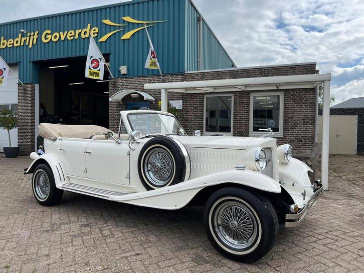 Beauford Series 1982, trouwauto, oldtimer, excaliber, Auto's, Overige Auto's, Bedrijf, Benzine, Geïmporteerd, Wit, Ophalen