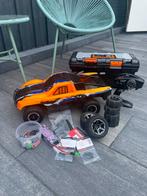 TRAXXAS SLASH 4WD BRUSHLESS, Ophalen of Verzenden, Gebruikt, Elektro, Auto offroad