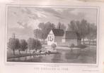 Het Huis Oud - Herlaer in 1842 St. Michielsgestel litho 1846, Antiek en Kunst, Ophalen of Verzenden