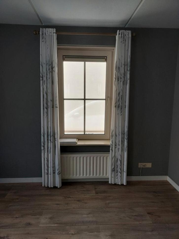 Inbetween Gordijnen voor 3 Ramen, Huis en Inrichting, Stoffering | Gordijnen en Lamellen, Zo goed als nieuw, 200 cm of meer, 200 cm of meer