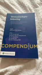 Compendium Vennootschapsbelasting, Ophalen of Verzenden, Zo goed als nieuw