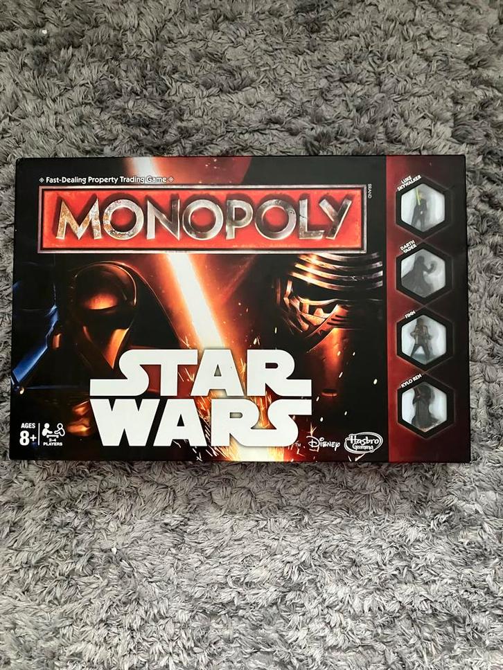 Monopoly Star Wars - Nieuw in Doos!, Hobby en Vrije tijd, Gezelschapsspellen | Bordspellen, Nieuw, Drie of vier spelers, Ophalen