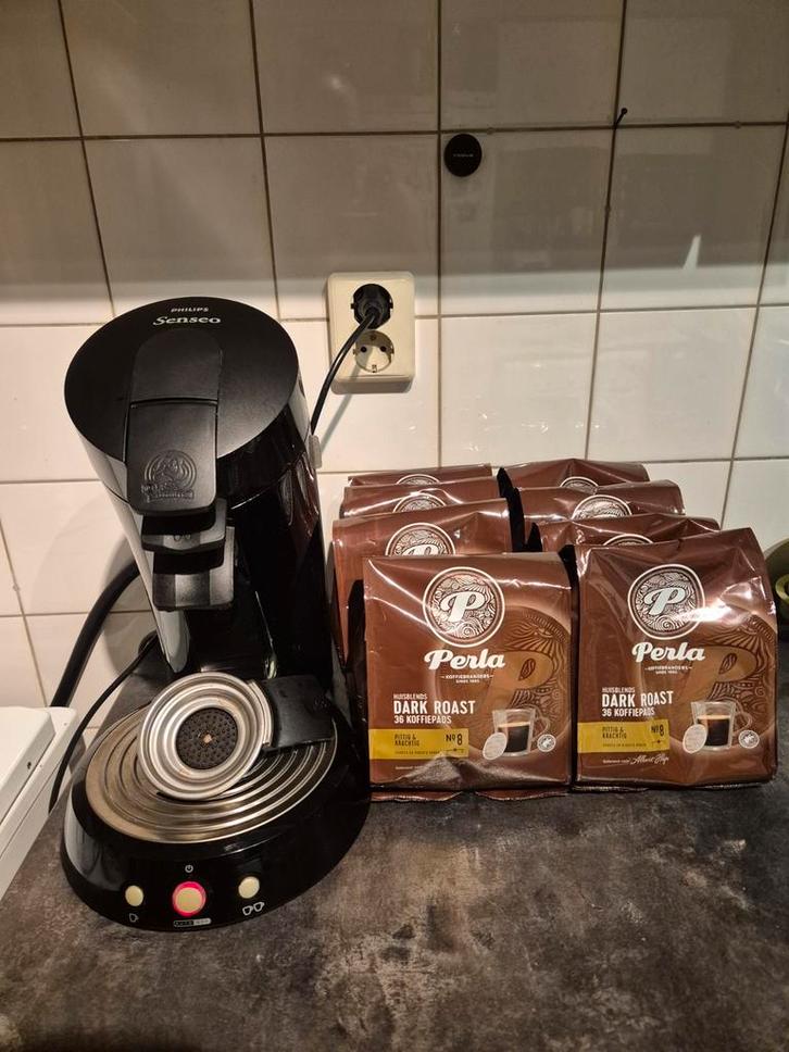 Senseo met groot waterreservoir en koffie, Witgoed en Apparatuur, Koffiezetapparaten, Zo goed als nieuw, Koffiemachine, Ophalen of Verzenden