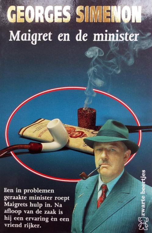 Georges Simenon - Maigret en de minister, Boeken, Detectives, Zo goed als nieuw, Ophalen of Verzenden