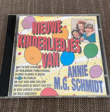 Nieuwe kinderliedjes van Annie MG Schmidt - cd beschikbaar voor biedingen