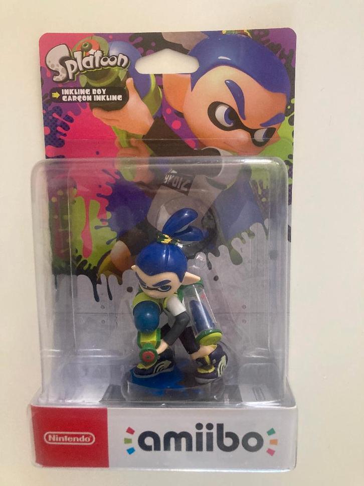 Amiibo Inkling boy, Spelcomputers en Games, Games | Nintendo Switch, Nieuw, Avontuur en Actie, 1 speler, Vanaf 3 jaar, Ophalen of Verzenden