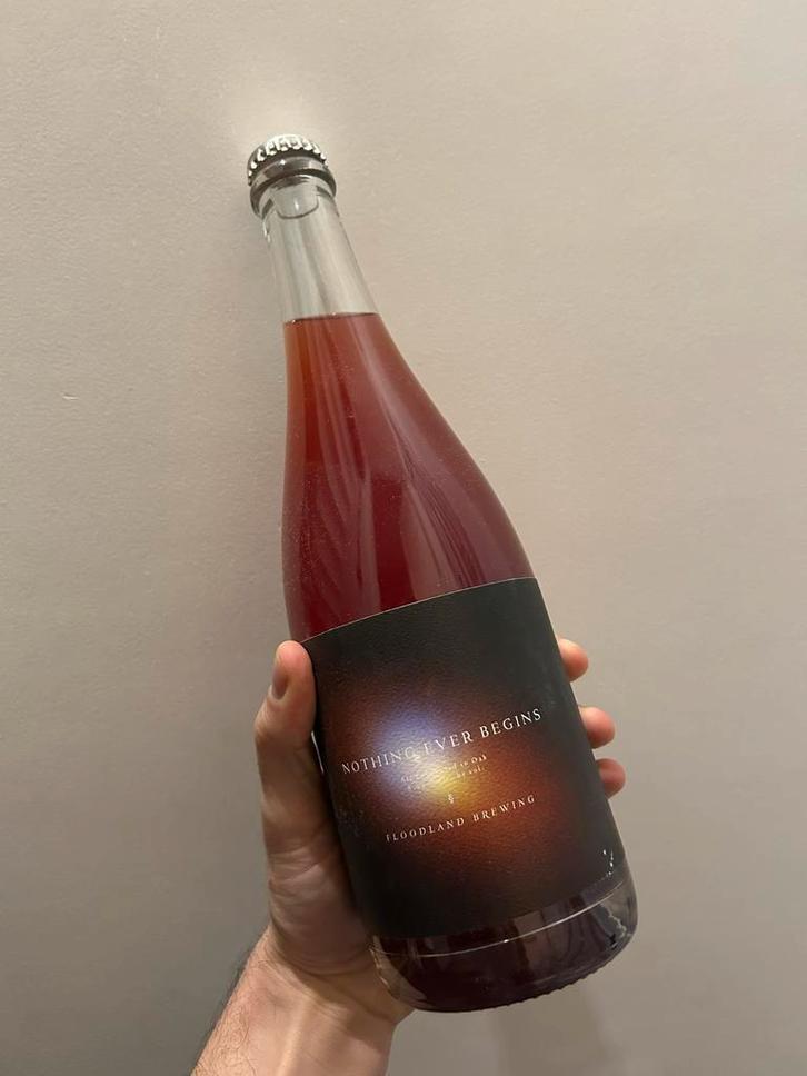 Floodland - Nothing Ever Begins, Verzamelen, Biermerken, Nieuw, Overige merken, Ophalen of Verzenden