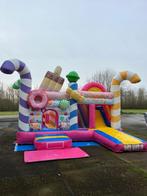 Snoep wereld springkussen te huur, Ophalen of Verzenden, Overige