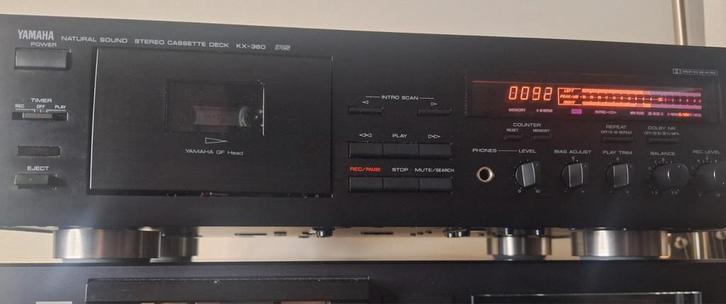 Yamaha KX-360 cassettedeck, Audio, Tv en Foto, Cassettedecks, Overige merken, Ophalen