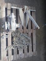 Ankerlier met anker en ketting, Watersport en Boten, Ophalen of Verzenden, Gebruikt, Overige typen