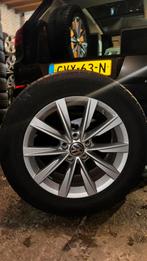 235/55/17 • Originele VW Tiguan Set • Dunlop, Auto-onderdelen, Banden en Velgen, Gebruikt, 17 inch, Ophalen of Verzenden, 235 mm