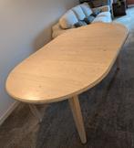 Ovale of ronde eettafel, Ophalen, Gebruikt, 100 tot 150 cm, 150 tot 200 cm