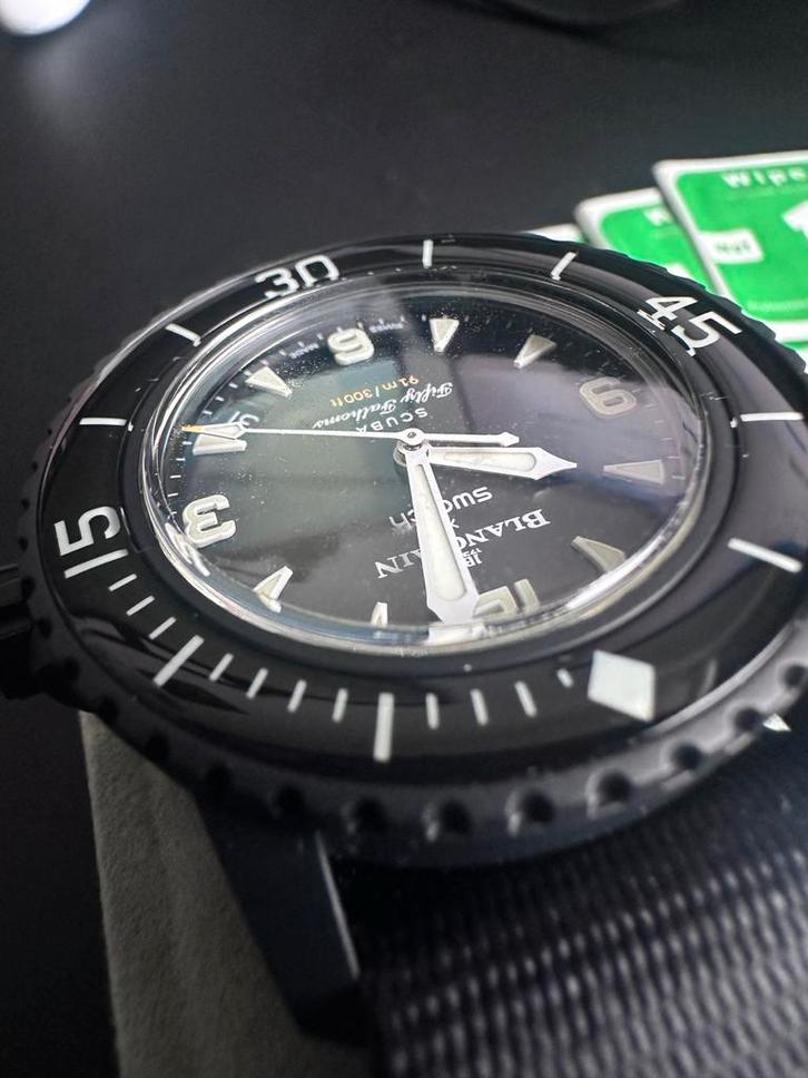 Screen protector voor Blancpain x Swatch fifty fathoms, Sieraden, Tassen en Uiterlijk, Sporthorloges, Nieuw, Android, Ophalen