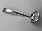 Gero verzilverde soeplepel model 20 Haags Lofje, Antiek en Kunst, Antiek | Bestek, Ophalen of Verzenden