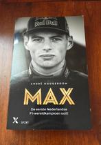 Boek Max Verstappen De eerste Nederlandse F1 wereldkampioen, Ophalen of Verzenden, Zo goed als nieuw, André Hoogeboom, Sport