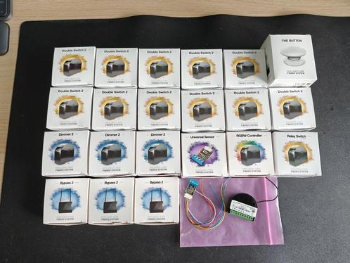 23 Fibaro Modules + 10 NeoCoolcam Magneet Sensoren Zwave, Hobby en Vrije tijd, Elektronica-componenten, Zo goed als nieuw, Ophalen of Verzenden