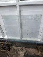 Gewapende glasplaat, Doe-het-zelf en Verbouw, Glas en Ramen, Ophalen, Gebruikt
