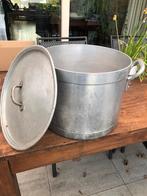 Oude aluminium pan van 20 liter, Huis en Inrichting, Keuken | Potten en Pannen, Gebruikt, Ophalen of Verzenden, Aluminium