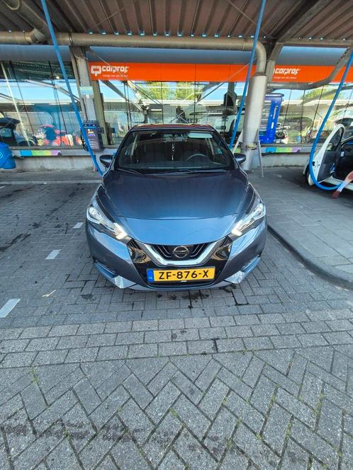 Nissan Micra 1.0 Ig-t 100pk 2019 blauw, Auto's, Nissan, Particulier, Micra, Airbags, Airconditioning, Android Auto, Bluetooth