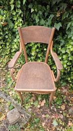 Vintage Thonet stoel, bekend design, Ophalen, Gebruikt, Bruin, Vintage