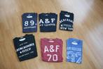 Pakketje t-shirts, Abercrombie, maat XL, Kleding | Heren, Gedragen, Blauw, Ophalen of Verzenden, Maat 56/58 (XL)