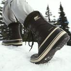 Sorel snowboots winterlaarzen waterdicht - laarzen – maat 40, Zwart, Boots, Ophalen of Verzenden, Zo goed als nieuw