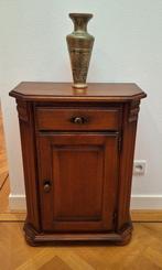 Houten kastje voor in de hal, Huis en Inrichting, Ophalen, Gebruikt, Minder dan 150 cm, Minder dan 100 cm