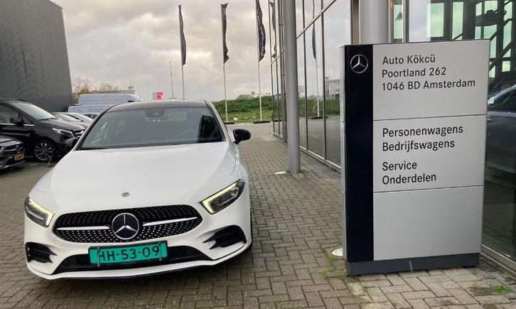 Mercedes-Benz A-Klasse A 180 AMG  Pano,Keyles,Memory,Night.P, Auto's, Mercedes-Benz, Bedrijf, A-Klasse, ABS, Achteruitrijcamera