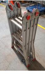 Altrex uitschuifladder 4x3 m - Aluminium ladder 2 x 11 trede, Doe-het-zelf en Verbouw, Zo goed als nieuw, 4 meter of meer, Ophalen
