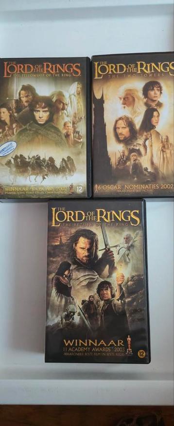 Lord of the Rings VHS Set beschikbaar voor biedingen
