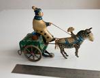 Vintage blikken speelgoed | (clown) paard en wagen, Ophalen