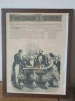 Orig. Gravure 1871 Scientific American Profesor Morse, Antiek en Kunst, Ophalen