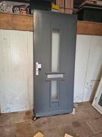 Geïsoleerde voordeur. Weekamp deur, Ophalen, 80 tot 100 cm, 200 tot 215 cm, Glas