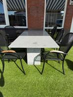 Tuintafel graniet, Ophalen, Gebruikt, Rechthoekig, Overige materialen