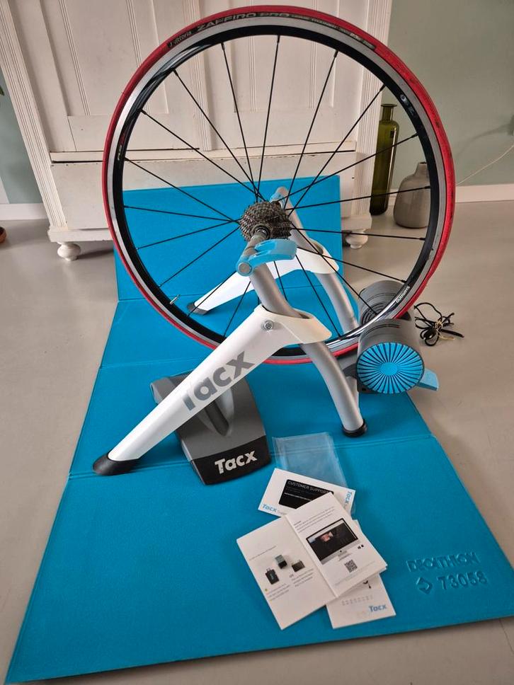 Tacx Vortex 2180 incl Ant+ dongle en compleet achterwiel, Sport en Fitness, Wielrennen, Zo goed als nieuw, Overige typen, Ophalen