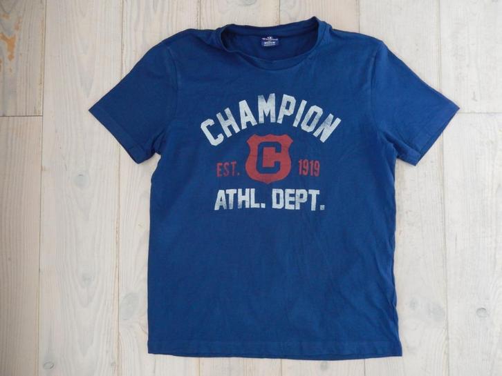* Nieuw Champion blauw t-shirt met print maat m *, Kleding | Heren, T-shirts, Nieuw, Maat 48/50 (M), Blauw, Ophalen of Verzenden
