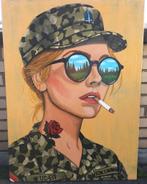 Orgineel schilderij "She", Antiek en Kunst, Kunst | Schilderijen | Modern, Ophalen