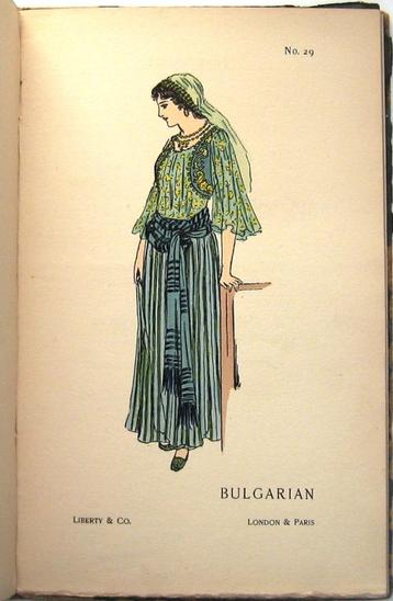Fancy Dress [c1899] Chronological Series of Costumes Liberty beschikbaar voor biedingen