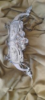 Oude bronzen jardiniere, art nouveau style, Ophalen of Verzenden, Brons
