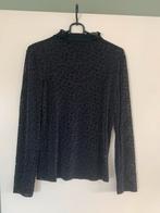 Glitter top met panter print, Kleding | Dames, Maat 38/40 (M), Zwart, Ophalen of Verzenden, Zo goed als nieuw