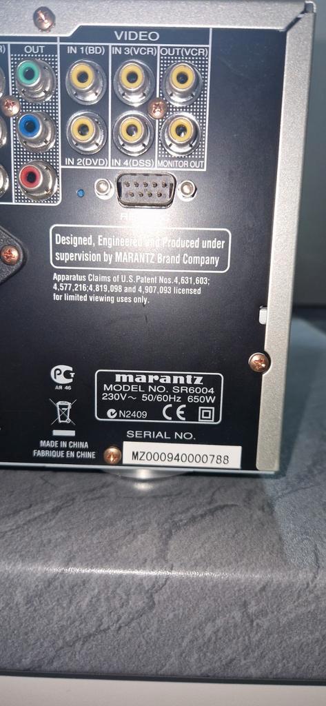 Marantz SR6004 Receiver - Topklasse Audio!, Audio, Tv en Foto, Versterkers en Receivers, Gebruikt, 7.1, 120 watt of meer, Marantz