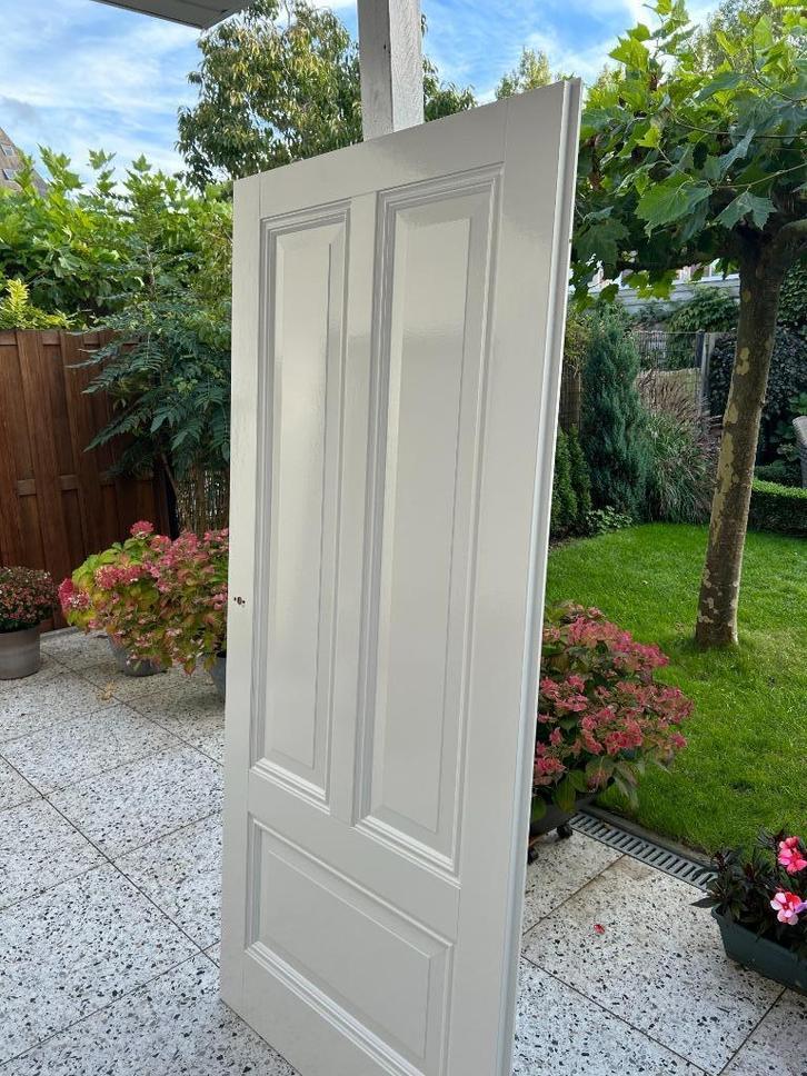 5 binnendeuren te koop – geverfd in RAL 9010 (zijdeglans), Doe-het-zelf en Verbouw, Deuren en Horren, Nieuw, Binnendeur, 200 tot 215 cm