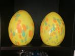 Villeroy&Boch egg medium yellow glazen eieren Nieuw in doos, Antiek en Kunst, Antiek | Glas en Kristal, Ophalen of Verzenden